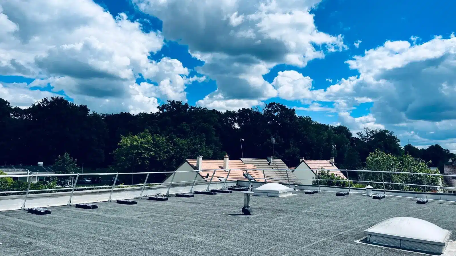 Garde-corps chantier Bouygues énergies