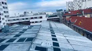 Installation d'une ligne de vie horizontale à Paris