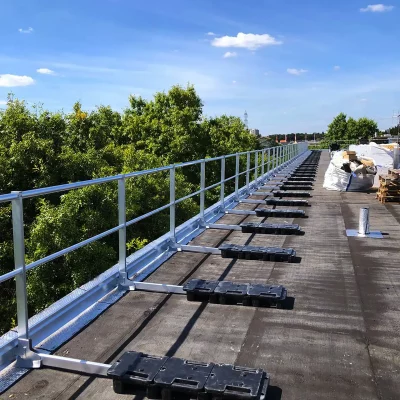 garde corps autoportant sécurité toit terrasse